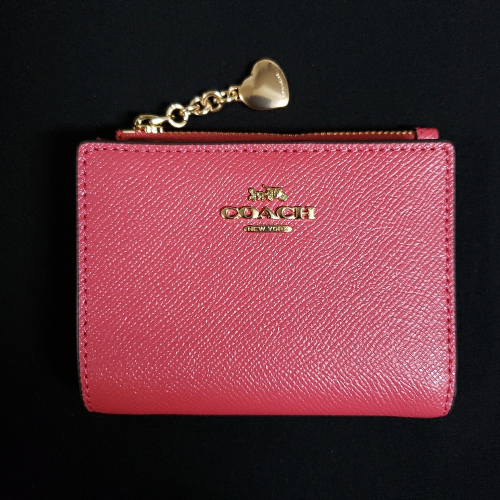 Coach Snap Card Case Wallet